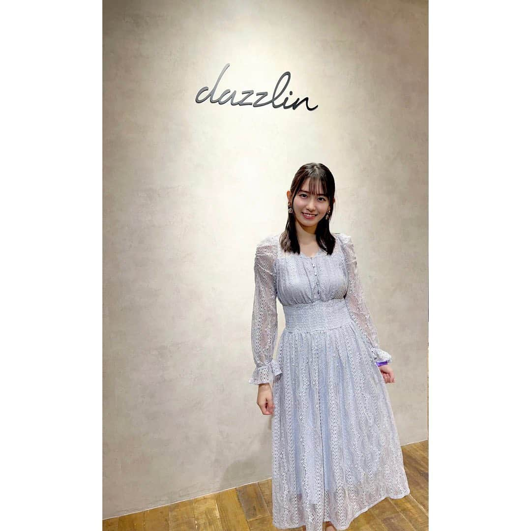 志田音々さんのインスタグラム写真 - (志田音々Instagram)「@dazzlin_official  透け感のあるお袖が大人かわいい💓  展示会でオーダーしたお洋服、 届くの楽しみだなぁ🍀  #dazzlin #ダズリン  #ワンピース #fashion  #志田音々 #生島企画室」2月26日 17時34分 - shida_nene0715