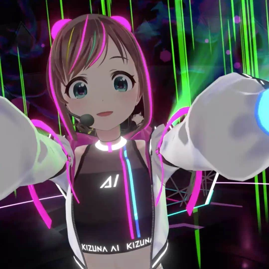 キズナアイのインスタグラム：「. . ／ Kizuna AI The Last Live  #helloworld2022 ＼ . . Now streaming on YouTube！ . . ▶︎https://youtu.be/GTa2HxIsBPM . . #キズナアイ」