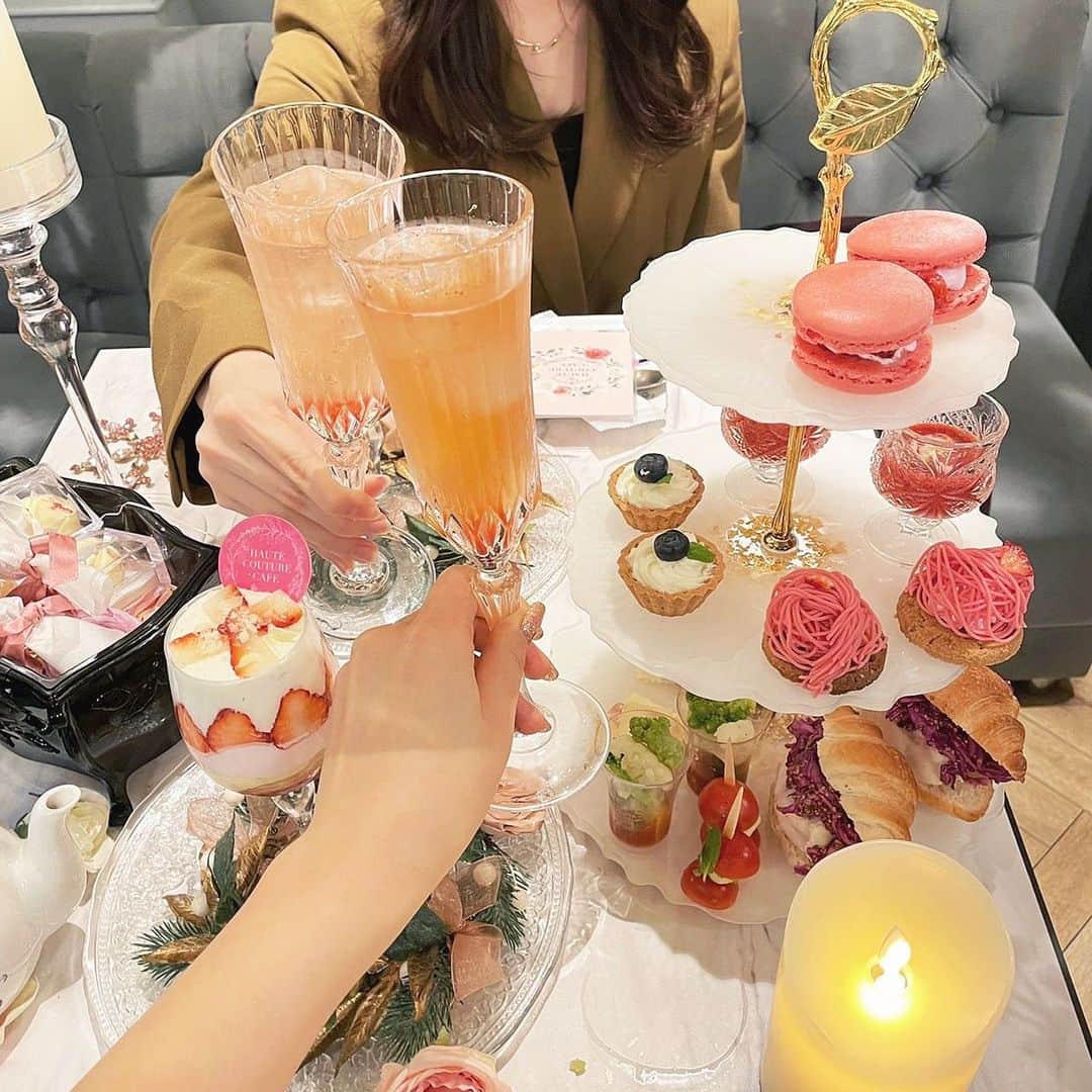 半澤楓さんのインスタグラム写真 - (半澤楓Instagram)「幸せな日💐 ・ #hautecouturecafe」2月27日 22時04分 - _kaeday_