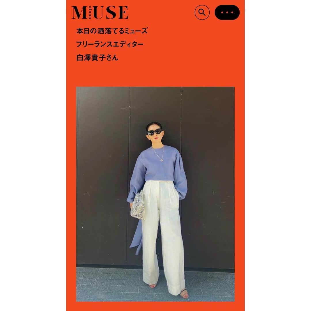 のインスタグラム：「Spring has come💙」