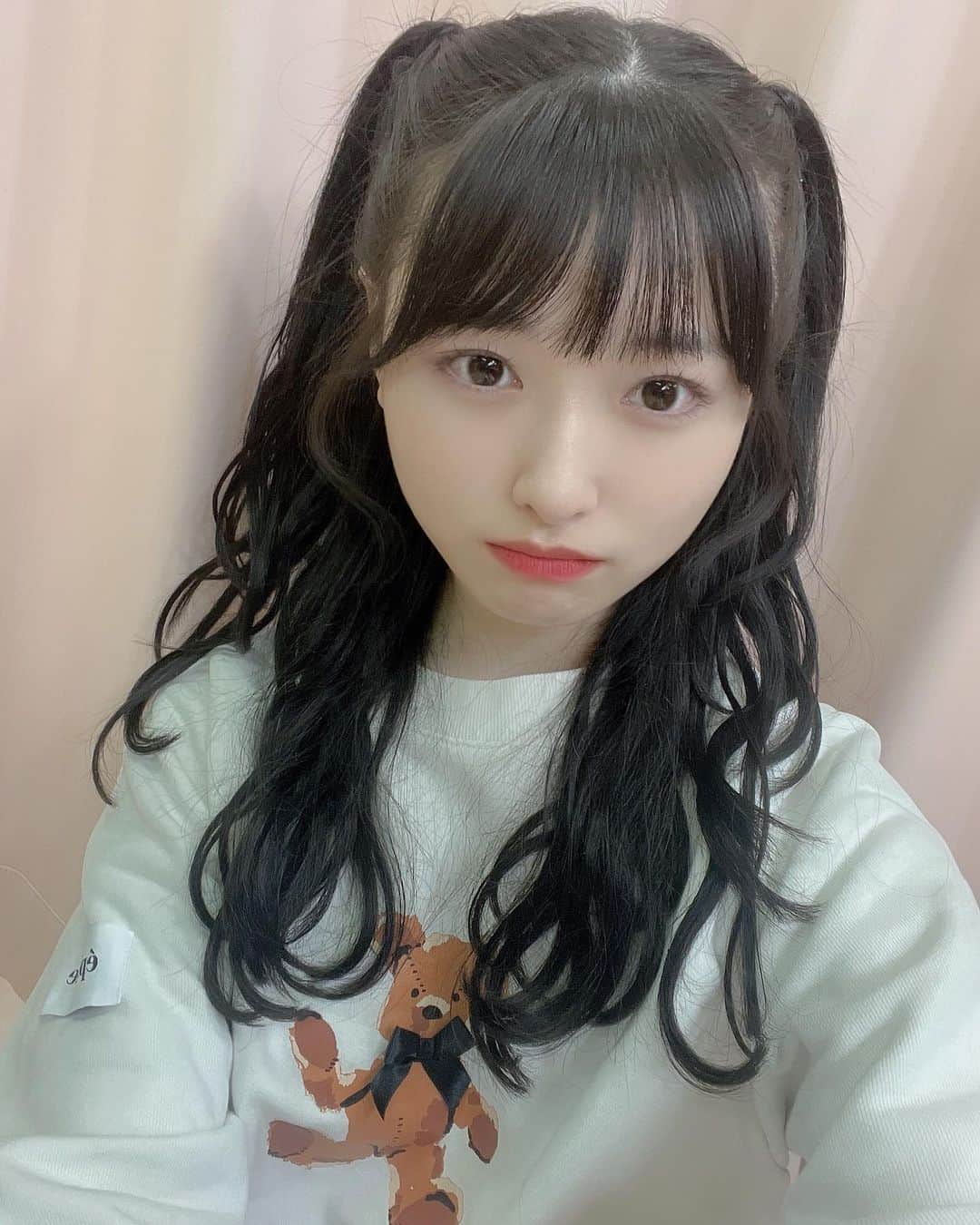 久保怜音のインスタグラム：「エクステつけちゃいました。へへ」