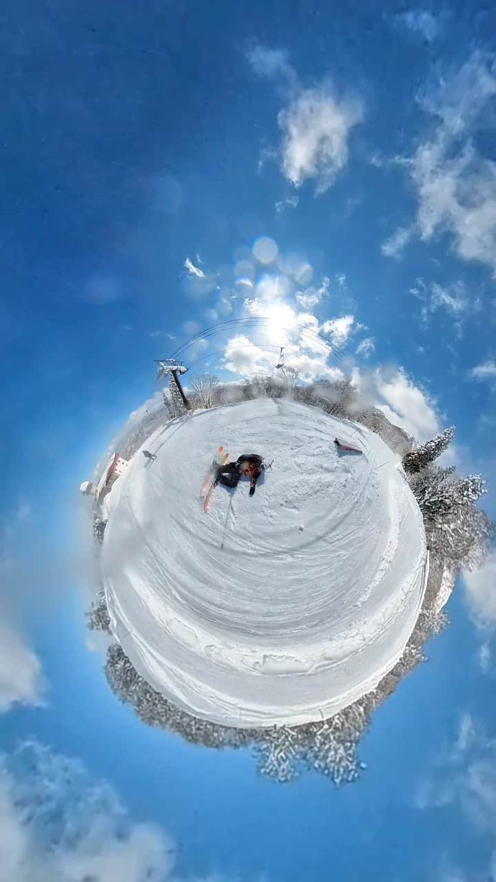 DJ HALのインスタグラム：「痛かった....😮‍💨  #ski #crush」