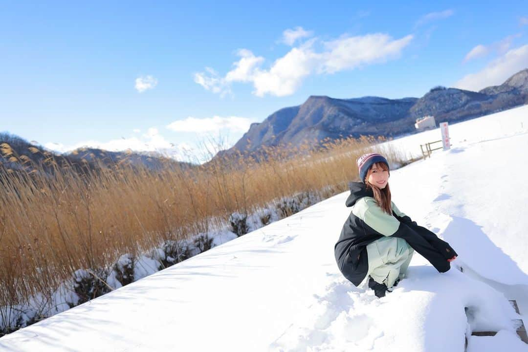 波多野結衣さんのインスタグラム写真 - (波多野結衣Instagram)「湖に雪が積もってる❄❄❄  phote(@hideto_photo ) . . #snow #雪  #湖 #lake #phote #写真  #波多野結衣 #波多野结衣」2月28日 11時59分 - hatachan524