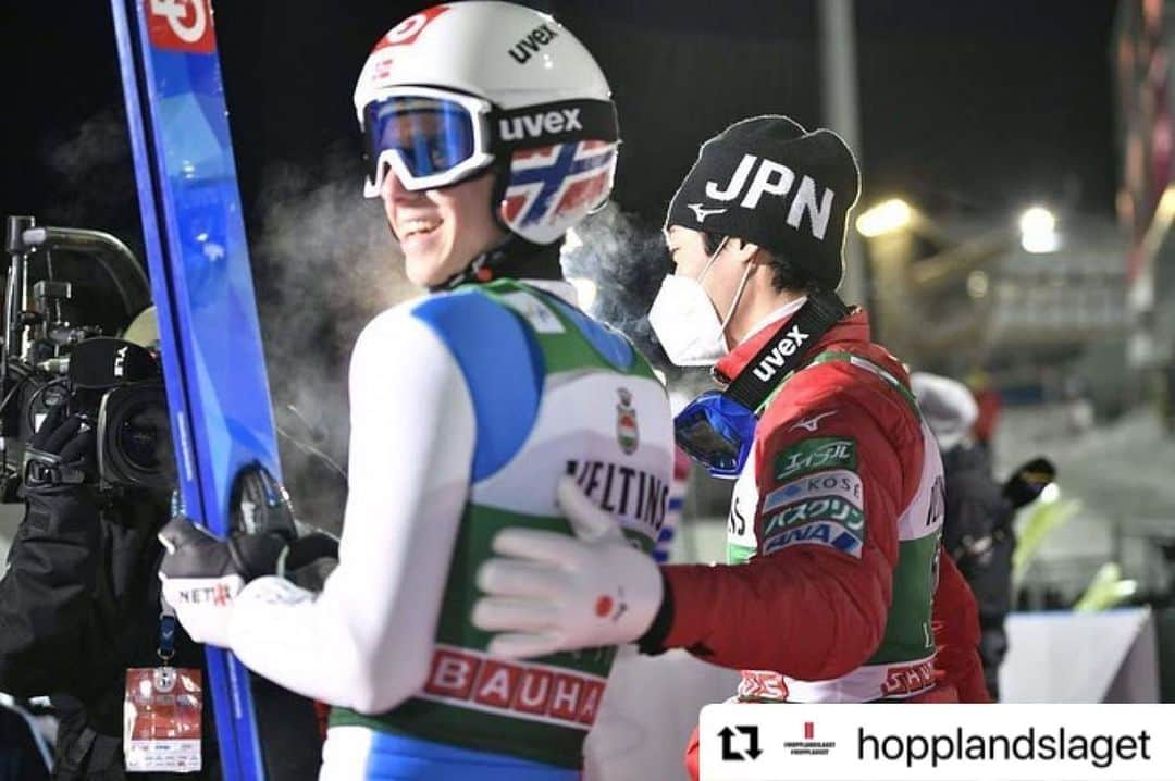小林陵侑のインスタグラム：「🥇🥇」