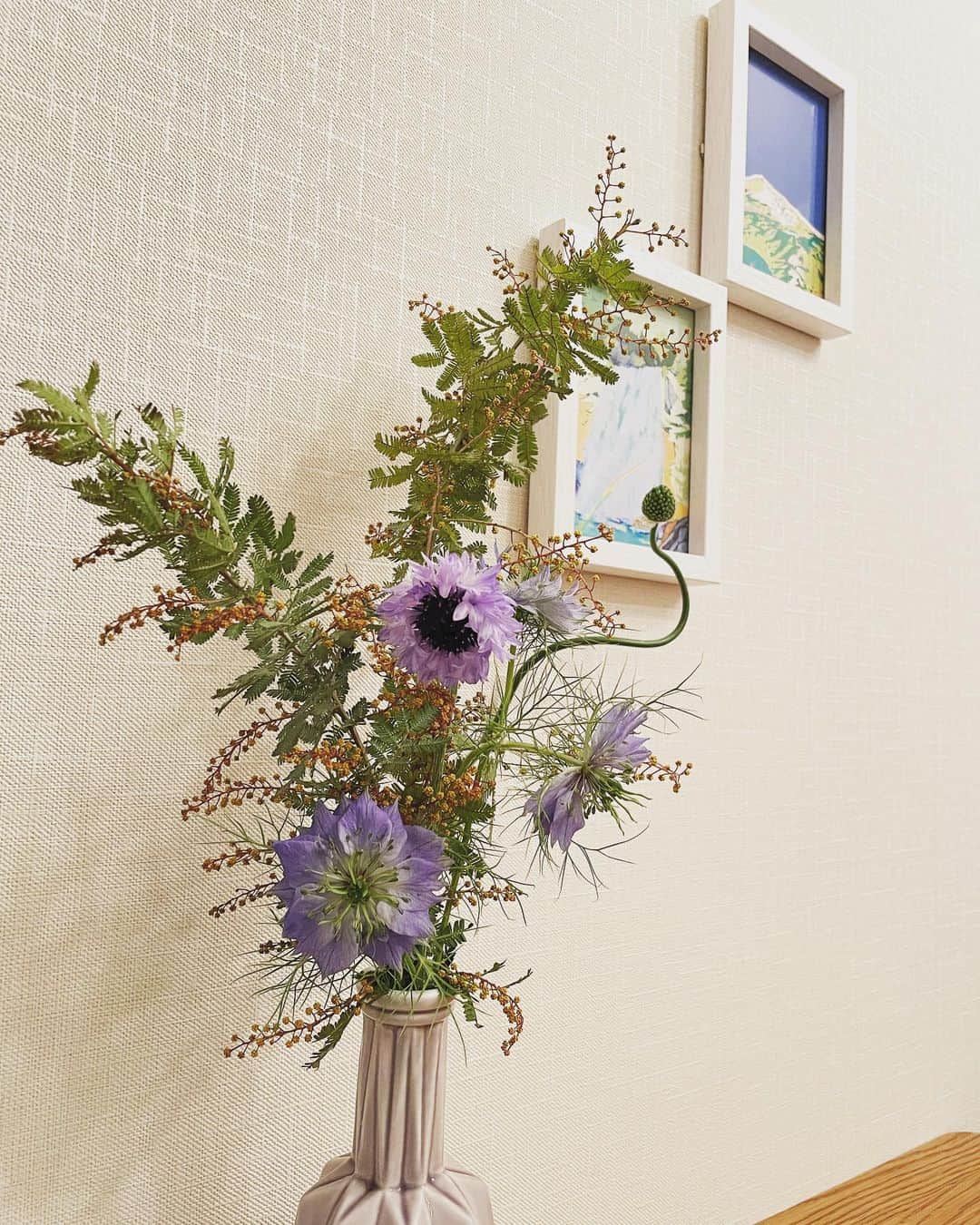 熊木杏里のインスタグラム：「💐」