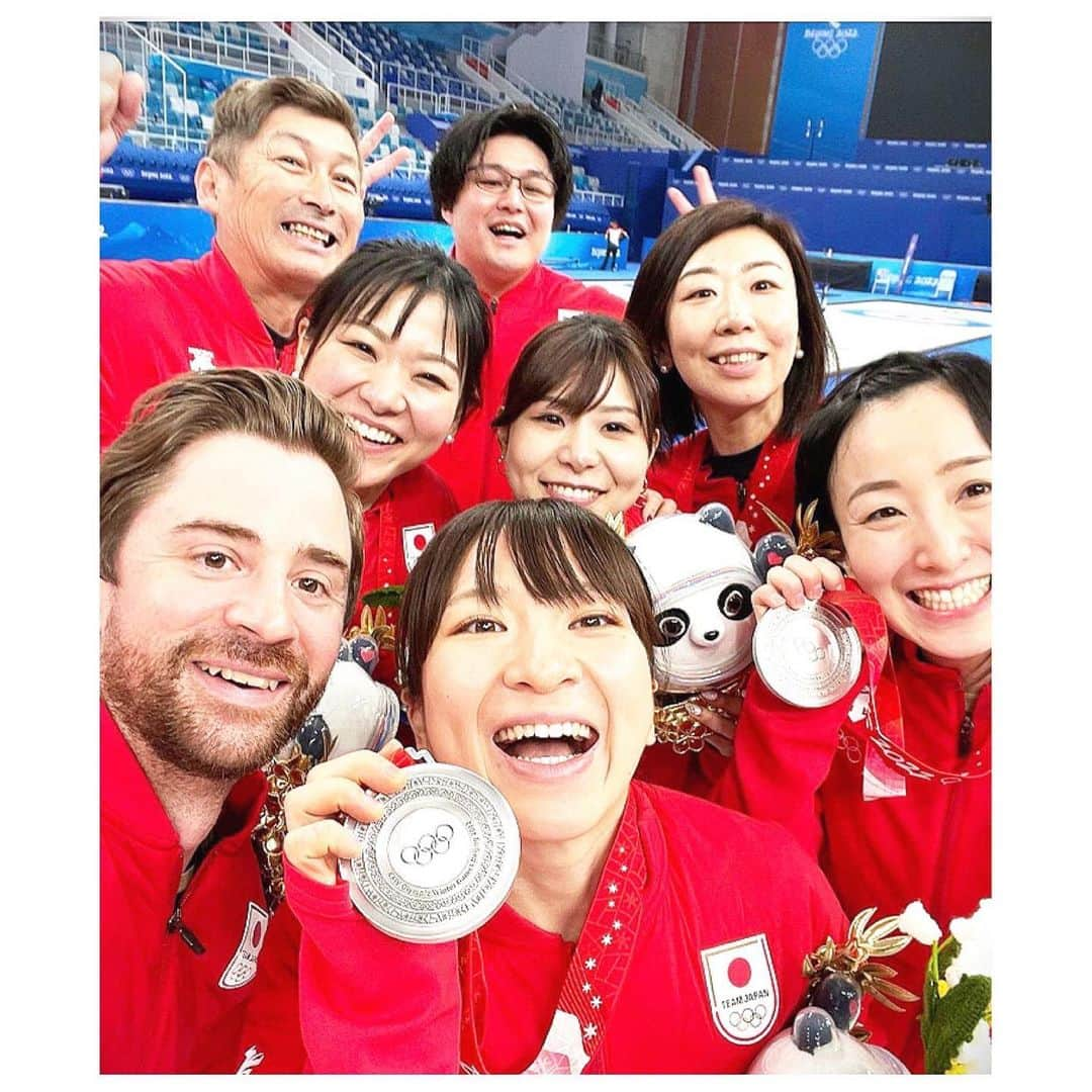 吉田夕梨花のインスタグラム：「. ❤️ . . #beijing2022  #selfie #ceilingshot  #photo by @kyodonews」