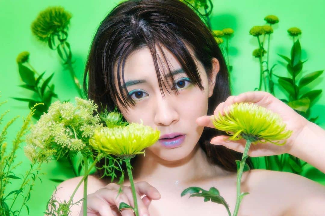岡本杏理さんのインスタグラム写真 - (岡本杏理Instagram)「調和。 #green #anrisflower」2月28日 21時20分 - anri_okamoto