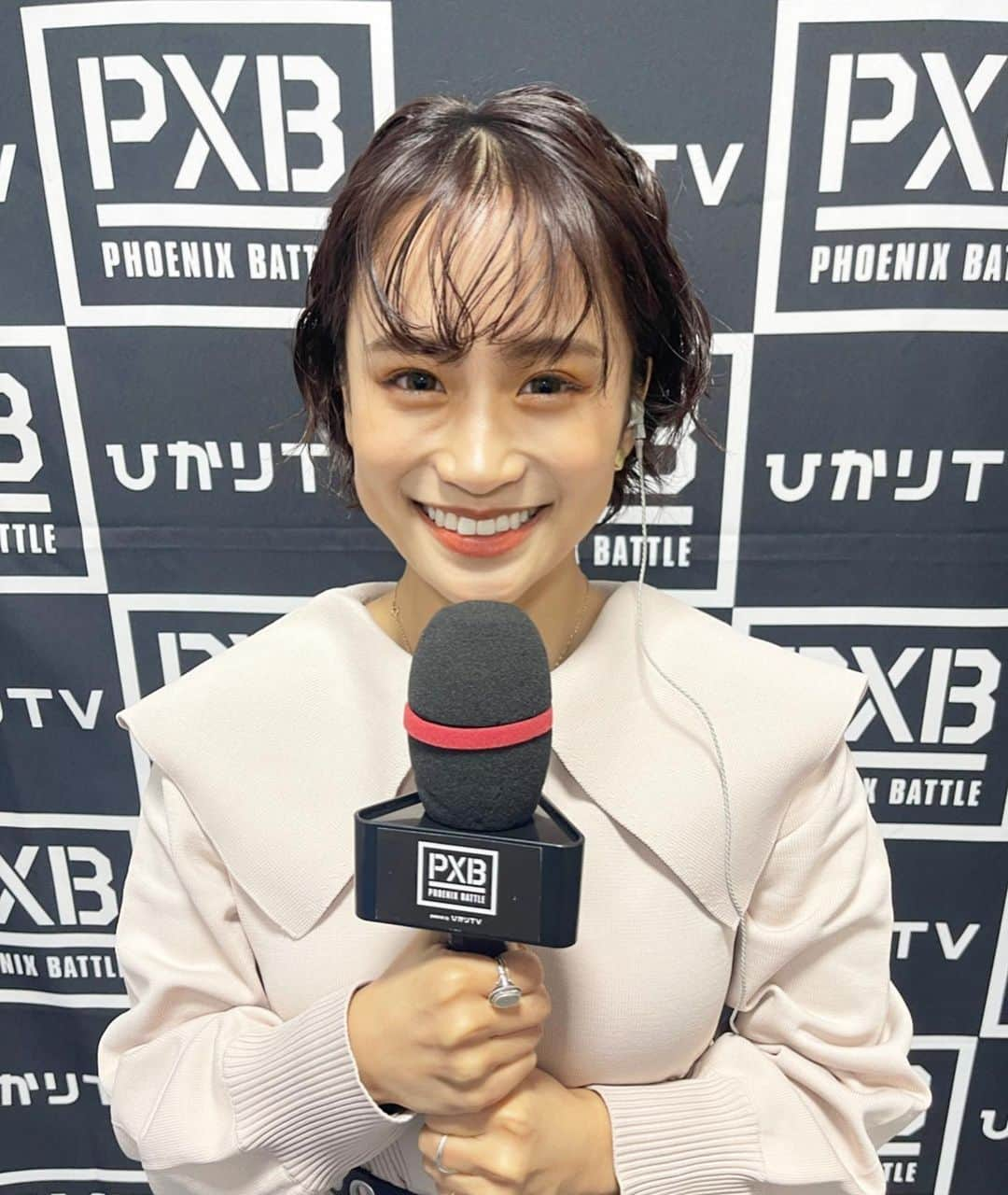 田辺莉咲子さんのインスタグラム写真 - (田辺莉咲子Instagram)「PXBフェニックスバトル85でした🏆❤️  今回も、全試合目が離せない熱い戦いでした！生中継ギリギリまで熱い試合が続いて、両者倒れるまで戦った姿は感じるものがとっても大きかったです🥲🥲 選手の皆様、スタッフの皆様、応援の方々お疲れ様でした✨ 素敵な大会のリポーターをさせて頂けて嬉しいです！ 次回は4月22日です！ . #PXB #フェニックスバトル　#PXBフェニックスバトル #ボクシング　#PXBガール #田辺莉咲子」2月28日 23時55分 - risako_tanabe