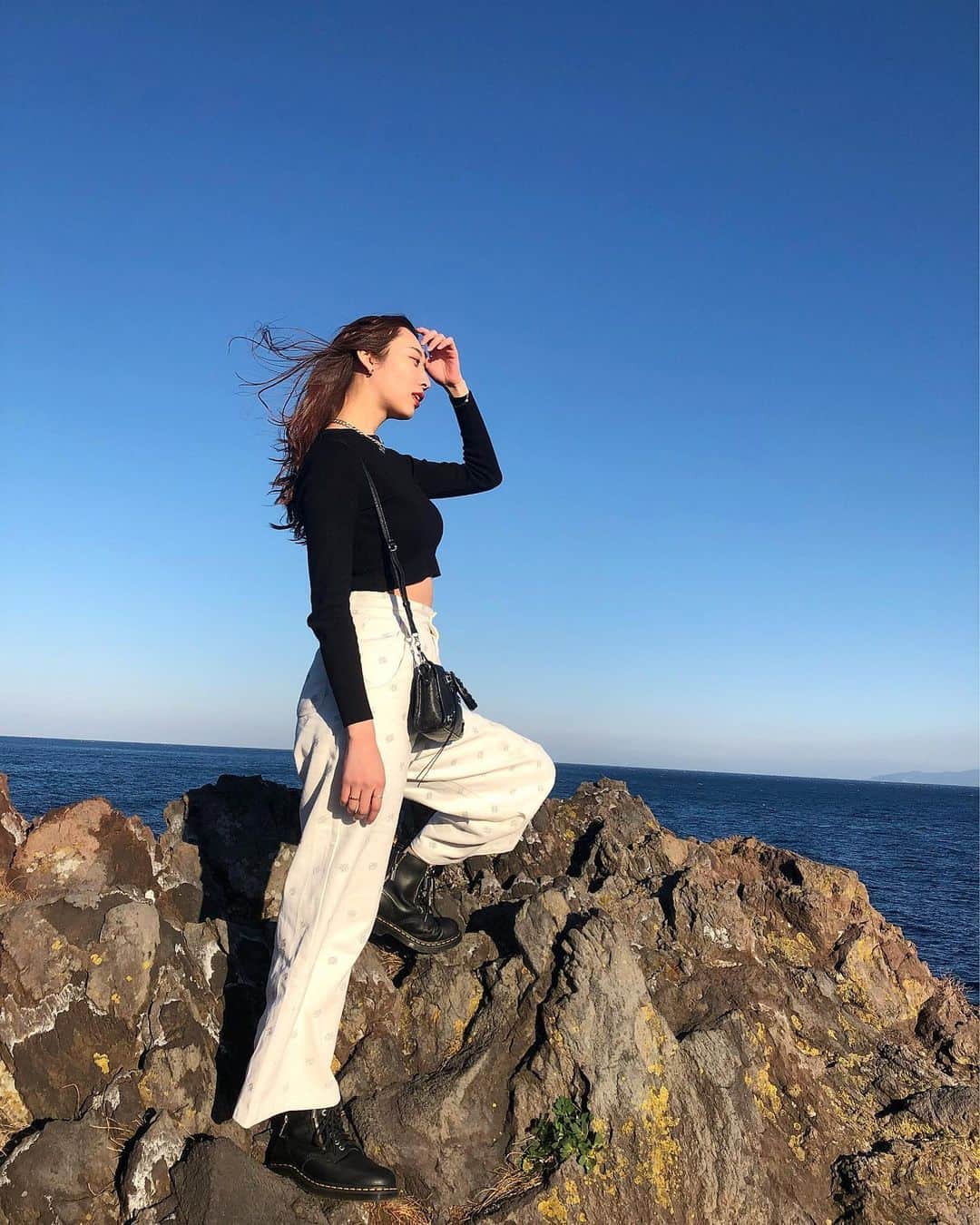 瀬名ひなののインスタグラム：「iPhoneカメラのこの色味めちゃ好き✔️」