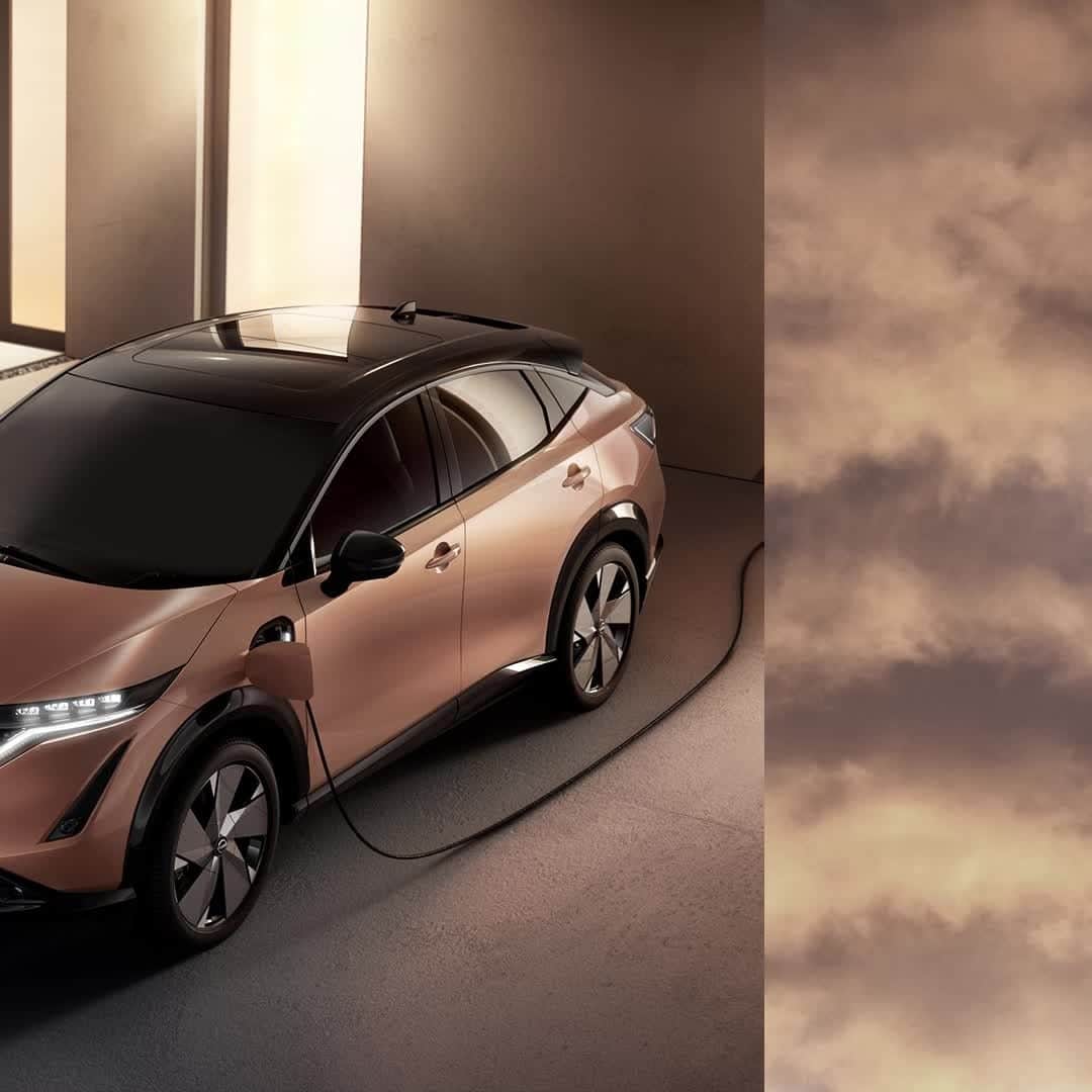 Nissan USA Official Instagram accountのインスタグラム：「Are you seeing the pattern? It’s a nod to tradition. #NissanARIYA」