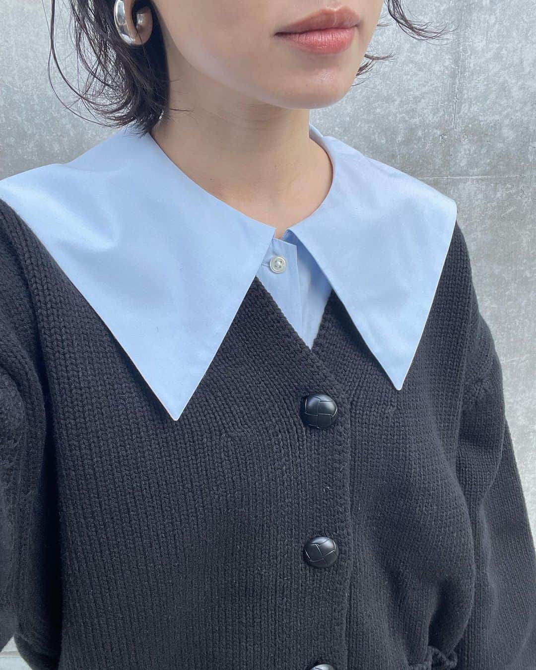 春名亜美さんのインスタグラム写真 - (春名亜美Instagram)「この襟のとんがり具合、めっちゃすき🦋」3月2日 11時02分 - amiharunaami