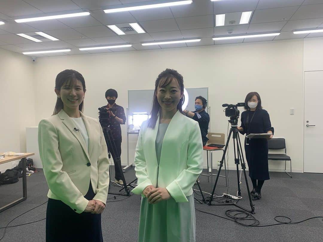 会田幸恵のインスタグラム：「KEE'Sのプレゼン動画撮影でした！ 4月に動画とライブレッスンを組み合わせた新しいサービスをリリースします！」