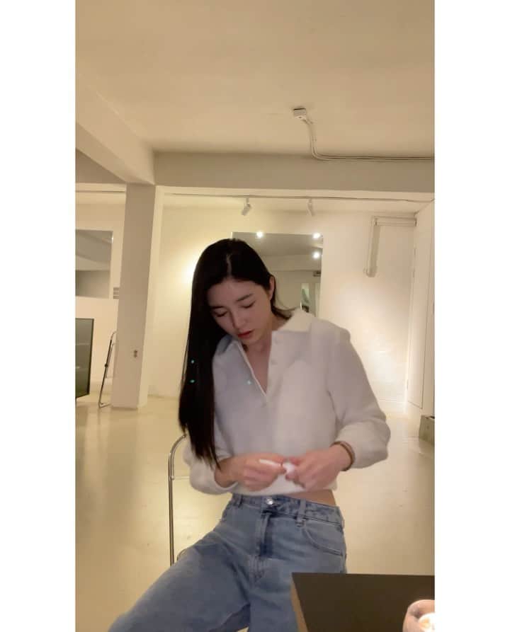ユ・スンオクのインスタグラム：「헤헿」