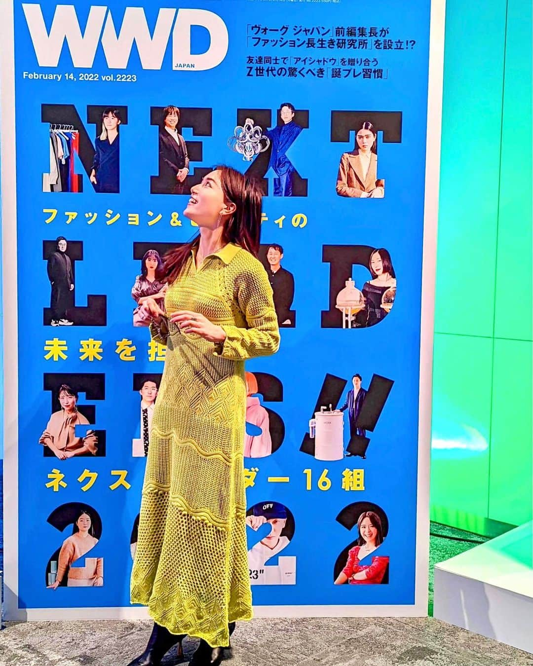 石井里奈さんのインスタグラム写真 - (石井里奈Instagram)「こんにちは☀️ . LUMINE&WWDJAPAN共催による次世代のファッション＆ビューティー界を牽引するリーダーを集めたサミット『MOVE ON』に行って来ました🌸👗✨ . ファッション&ビューティ業界の明日を創り出すNEXT LEADERSとして、今年度は国内外の選出された16人の方で私の参加した会では、小嶋陽菜さん、岡崎龍之祐さん、ソンミさん、あさぎーにょさんなどの貴重なお話をお伺いすることができました❤️ . 私がよく着ている @herlipto のお話もきけてそんなふうに成長してたんだと思ったら面白くて💗 岡崎龍之祐さんの作るお洋服もまさに歩くアートで見たことないようなお洋服ですごく面白くてワクワクしたなぁ💕 . これからもどんどんファッション&ビューティー業界が進化して楽しくなっていきそうでこれから楽しみです❤️ . このイベントは4/24までアーカイブ視聴が無料で出来るので是非みてみてね💗 これからのファッション業界が楽しみだなと思える価値あるコンテンツがたっくさん！ 是非下記リンクからアクセスしてみてね💕 https://www.wwdjapan.com/c/move-on_2021-22/ . すてきなイベントだったので私も春らしいライムのワンピースを着て行きました👗 . #nextleaders2022 #LUMINE #WWDJAPAN #wwd #fashion #beauty #herlipto #こじはる #小嶋陽菜 #ニットワンピース #ライム #ryunosukeokazaki #あさぎーにょ #makuake #マクアケ #春ファッション #ファッション #ビューティー #lumine #ルミネ #ファッションショー #コスメ #新作コスメ #おすすめコスメ #講演会 #春カラー #アーカイブ #ファッション好き #メイク好き #ワクワク」3月3日 12時01分 - ri7tin1025