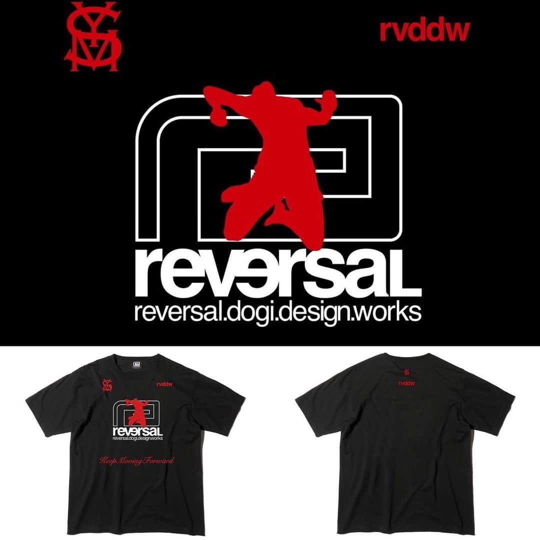 杉山しずかのインスタグラム：「from @rvddw_tokyo   the new color  「SYM KEEP MOVING FORWARD TEE」  #rvddw」