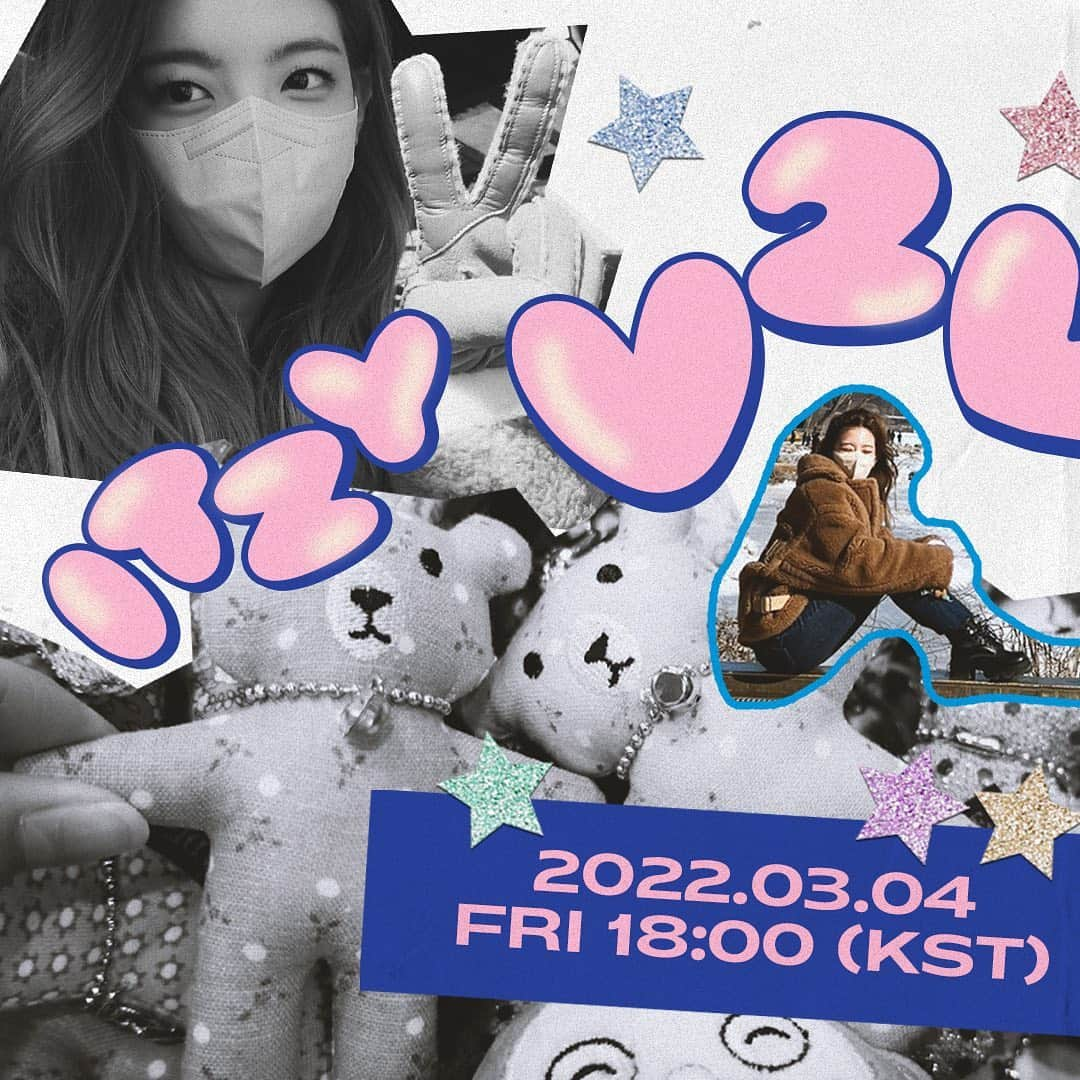 ITZYさんのインスタグラム写真 - (ITZYInstagram)「✨ ITZY V2LOG : Hello 2022 ✨  예지💗리아  2022.03.04 FRI 18:00 (KST) 📹 youtube.com/ITZY  #ITZY #MIDZY #V2LOG」3月3日 18時00分 - itzy.all.in.us