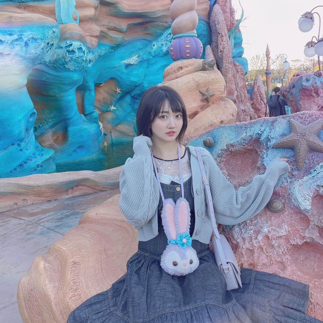 東美希さんのインスタグラム写真 - (東美希Instagram)「Mermaid Lagoon...🧜‍♀️🐚 . . . #disneysea #disneyland #disney #ディズニーシーコーデ  #ディズニーランド #ステラルーコーデ #ステラルー #マーメードラグーン #ショートボブ #lagunamoon #snidel」3月4日 8時41分 - amisar11