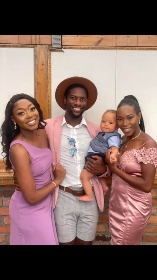 アッシャー・ヒルのインスタグラム：「Happy birthday Makayela! May your year, joy, love life, and bank account stay up and stuck ayooo😛 I love you!🧡  Also...Do you see the family resemblance in the vid? 😏🍑  #pisces #ganggang #siblings」