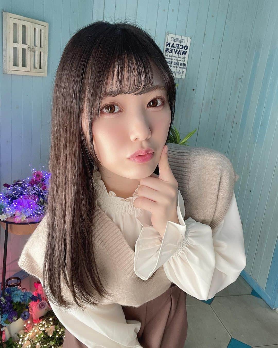 石川澪のインスタグラム：「😙」