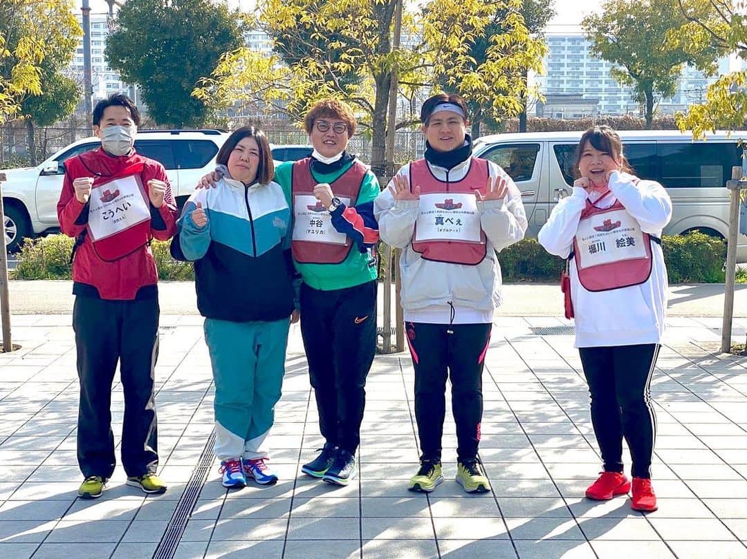 池田真一のインスタグラム：「マラソンブありがとうございました🏃‍♂️ シークレットゲストはくままでした！ 僕だけが来る事を知っててメンバーにも内緒にしてたのでみんながびっくりする登場を考えてたんですが、僕達が集合場所に行ったらくまま既にいました😆 そして一瞬でタクシー止めて帰って行きました！ 次回はくままも走ります！」