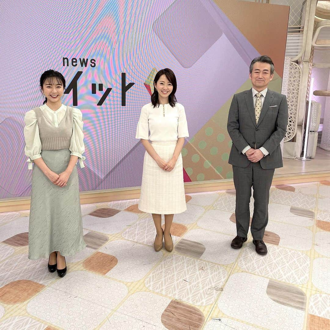 フジテレビ「プライムニュース イブニング」さんのインスタグラム写真 - (フジテレビ「プライムニュース イブニング」Instagram)「北京オリンピック取材から 内田キャスターが帰ってきました! きょうから久しぶりに3人でのイット!となりました。 引き続き宜しくお願いします! ⁡ 内田嶺衣奈 #ANAYI @anayi_official #ANTEPRIMA @anteprima_japan ⁡ 佐久間みなみ #COCODEAL @cocodeal_official #LILLIANCARAT @lilliancarat_official #お世話や @osewaya_official ⁡ #内田嶺衣奈 @reina.uchida #奥寺健 @fujitv_announcer #永尾亜子 @ako_nagao #佐久間みなみ @sakuma_minami #フジテレビ #アナウンサー #ニュース」3月5日 20時18分 - livenews_it