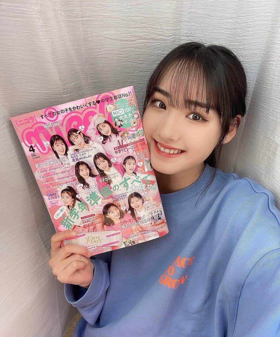 組橋星奈さんのインスタグラム写真 - (組橋星奈Instagram)「・ ・ ・ ・ ニコラ4月号!! 卒業号だよ; ~ ; 私も新高１になるよ‪.ᐟ‪.ᐟ ・ ・ ・ ・  #ニコラ  #nicola  #ニコモ  #ニコラ4月号発売中   #組橋星奈」3月5日 20時30分 - sena_kumihashi0716