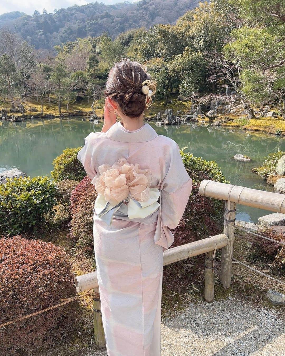 MIYUさんのインスタグラム写真 - (MIYUInstagram)「#嵐山 #着物」3月5日 23時22分 - miyu__.oo