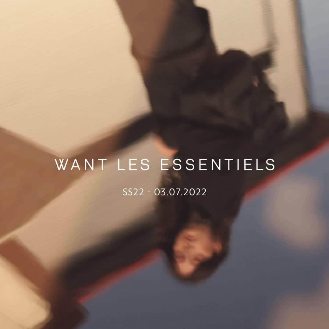 ウォントのインスタグラム：「WANT Les Essentiels Spring/Summer 2022. Coming soon...⁠ –⁠ La collection printemps/été 2022 de WANT Les Essentiels. Bientôt disponible...⁠ ⁠ #wantlesessentiels #worldofwant」