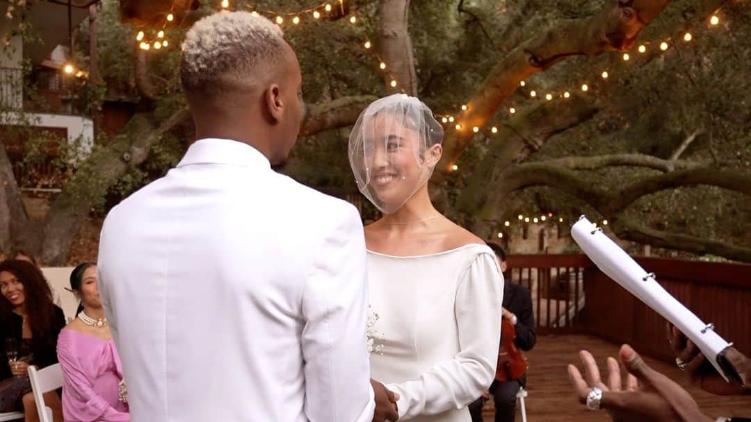 Lil Buckのインスタグラム：「Recap of the most special moment of my life with my wife @aishimatsu .  ❤️❤️❤️❤️❤️❤️❤️❤️❤️❤️❤️❤️❤️   Shot & edited by @randmvisionhd  Thank you for capturing this unforgettable moment 🙏🏾」