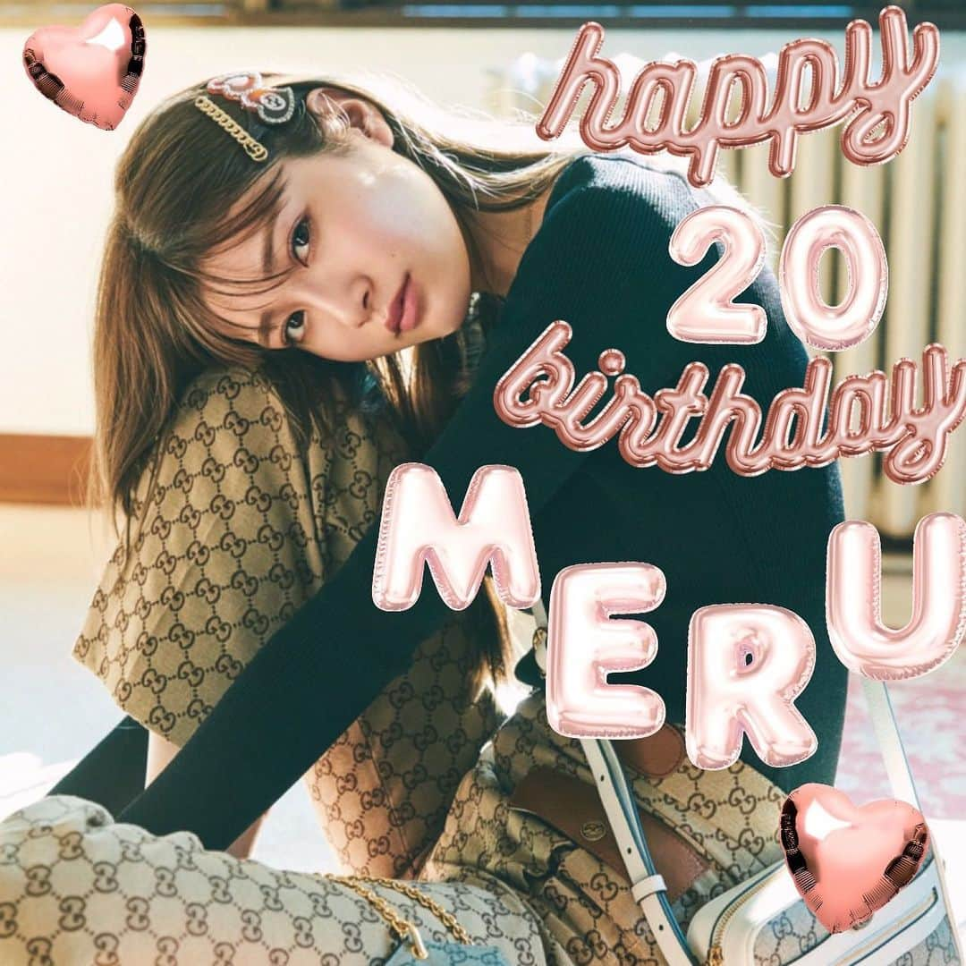 CanCamさんのインスタグラム写真 - (CanCamInstagram)「㊗️めるる20歳バースデー🎂🎉🥳❣️ いつもHappyでかわいいめるるが、今日ついに20歳を迎えました〜👏 かわいいだけじゃなく、最近は大人っぽい表情も見せてくれるようになってきていて、モデルとしてのめるるの進化がこれからも楽しみすぎます🥰 写真集の発売や映画出演など、この1年もさらに進化していくであろうめるるを、CanCamは追いかけ続けます🏃‍♀️✨ めるるの20歳が、めるるらしく幸せな1年でありますように☺️☺️❣️  #CanCam #生見愛瑠 #めるる #20歳 #20歳の誕生日 #3月6日生まれ #hbd #生見愛瑠誕生祭2022 #おとぅな」3月6日 11時05分 - cancam_official