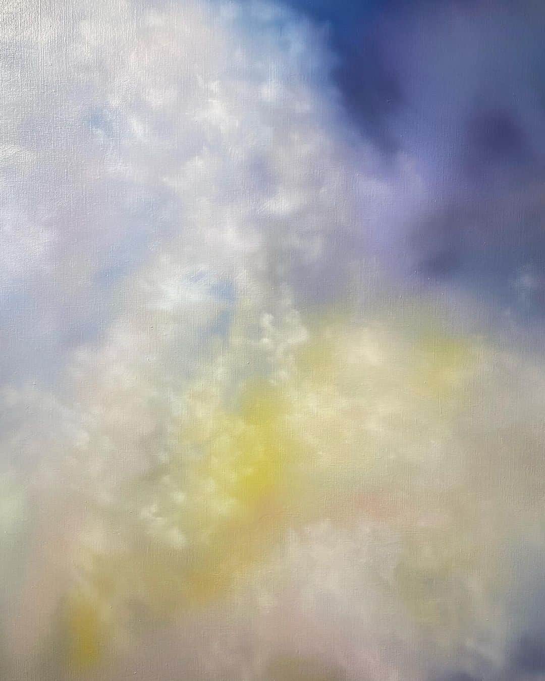 大石絵理のインスタグラム：「永遠ちゃんの描く桜🌸 咲き誇る満開の桜、夜風に舞う桜、地面を埋める桜。 どれも本当に美しいです👏」