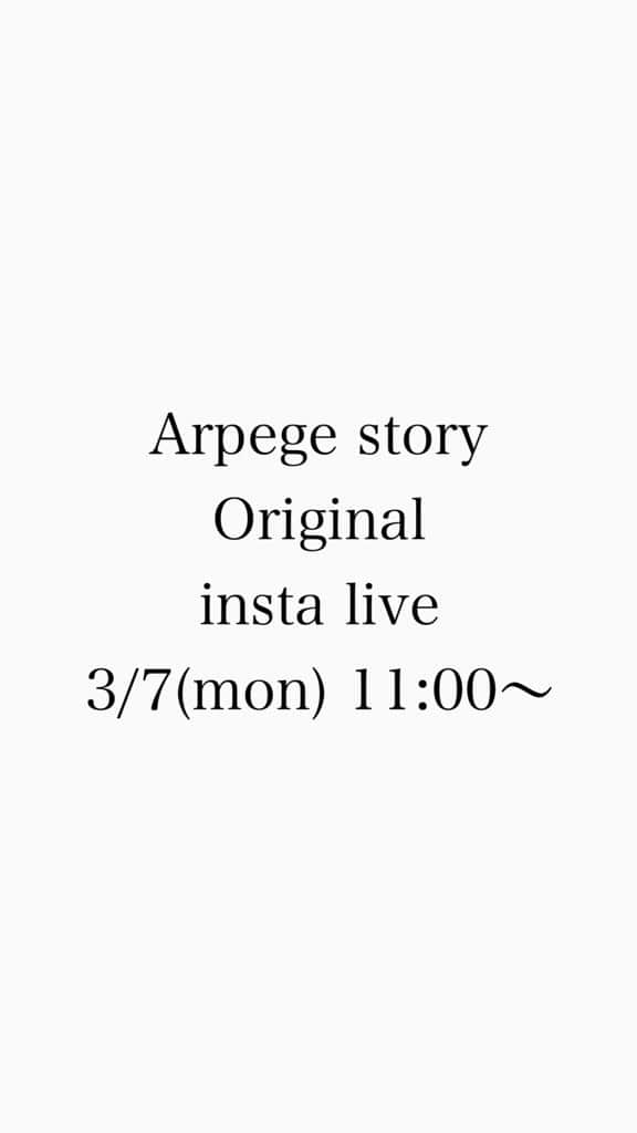 のインスタグラム：「3/11(金)発売！Arpege story originalの新作をご紹介致しました。  wakana158cm/sae162cm  ※この投稿はフィードから削除する場合がございます。  ▶▶︎▶︎SHOP NEWS ⁡ ◼️LUMINE CARD 10%OFF 3/4(金)〜3/13(日) ⁡ 事前にお取り置きも承っております！ お気軽に店舗までお問い合わせください✔️ ⁡ ---------------------------------------------- #arpegestory  #arpegestoryoriginal  #アルページュストーリー #オリジナル  #新作アイテム  #ファッションの力を信じよう」