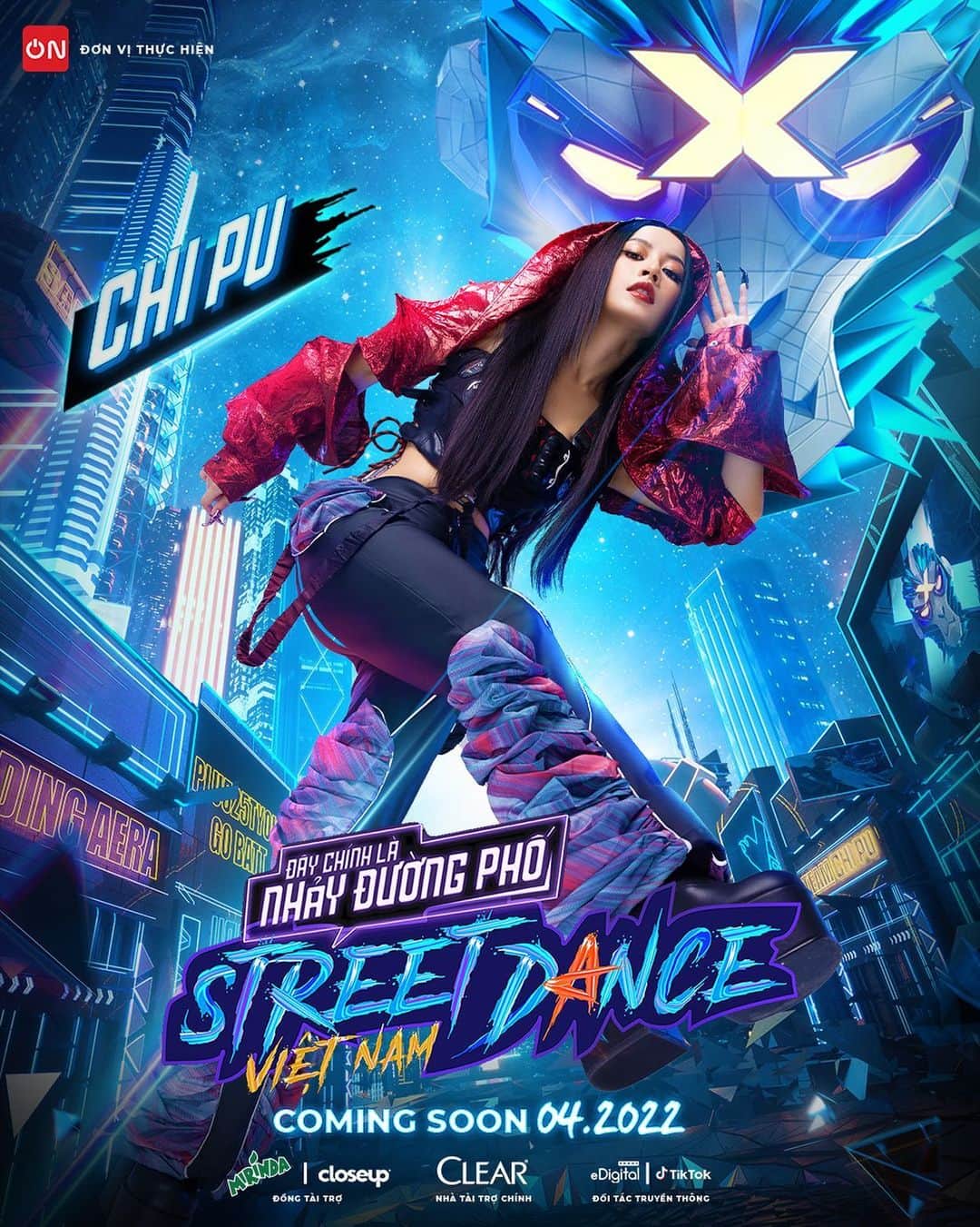 Chi Puのインスタグラム：「Khởi động 2022 với vai trò mới: Captain của “Street Dance Việt Nam - Đây chính là nhảy đường phố”.   Đây thực sự là vinh dự lớn đối với Chi Pu. Được sự chỉ giáo của các cố vấn chuyên môn và được đồng hành, tham chiến cùng các vũ công đường phố tài năng của Việt Nam trong thời gian tới sẽ là một hành trình đầy bất ngờ, hứa hẹn nhiều bùng nổ 🔥  Đón chờ và ủng hộ Chi Pu cùng chương trình nhé! 🐒  #streetdanceVietnam #DayChinhLaNhayDuongPhoVietNam #ChiPu」
