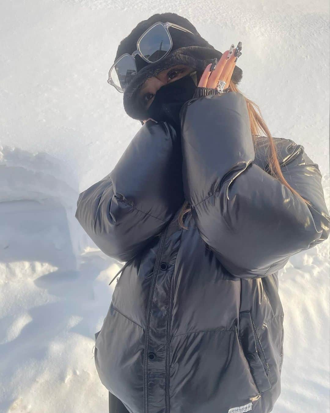 おもてちゃんのインスタグラム：「先月北海道帰った時の^ - ^ たまに聞かれますけど今は東京住んでますﾖ 次はいつ札幌帰ろうかな☃️」
