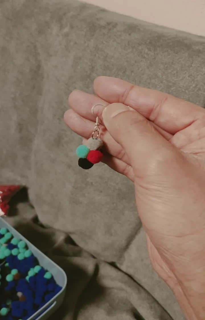 晁直 のインスタグラム：「試作⁡ ⁡ ⁡#ピアス」