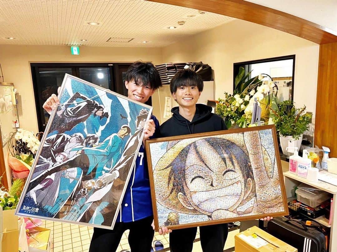 近藤幸太郎のインスタグラム：「若さんとパズル〜」