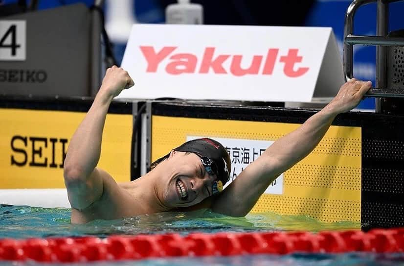 武良竜也のインスタグラム：「. -国際大会日本代表選手選考会- 100m平泳ぎ、200m平泳ぎ で世界選手権、アジア大会日本代表に選んでいただきました🇯🇵 . 今年の選考会では100mを自力で 勝ち取れた事が大きく成長できたところかなと思います。 . 世界大会でメダル獲得 これを目標にまた世界選手権、アジア大会まで引き続き頑張ってまいります。 . 最後になりましたが、この1年間も沢山の方に支えられ、 支援していただきこの結果があります。 その方達にも見える結果で恩を返していきたいです。 今後とも応援宜しくお願いします🙇🏻 . . 📸HIROYUKI NAKAMURA  @picsport_japan . . #水泳 #世界水泳 #アジア大会 #日本代表 #mizuno #ミキハウス」