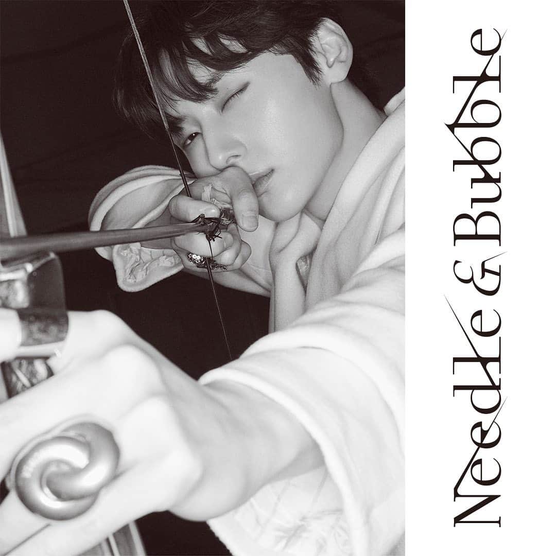 NU'ESTのインスタグラム：「NU'EST The Best Album 'Needle & Bubble' Official Photo 🪄🔮 #민현 #MINHYUN  #NUEST_JR_아론_백호_민현_렌 #뉴이스트 #NUEST #Needle_n_Bubble #20220315_6PM_KST」