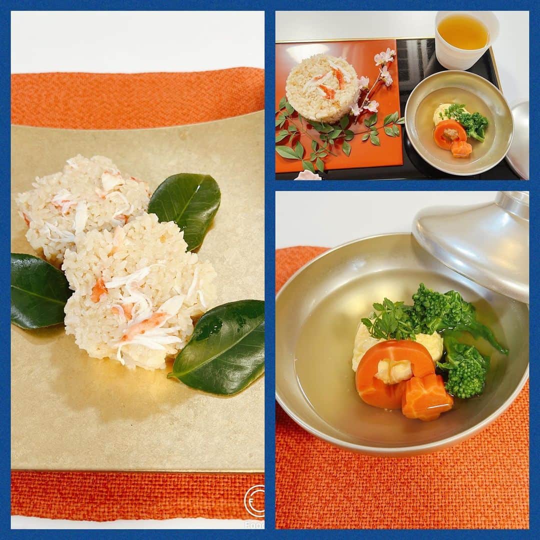 早見優さんのインスタグラム写真 - (早見優Instagram)「Airing this week on DWC, a taste of Spring! Hamaguri clam soup with egg balls and crab rice! 今週は、春を感じるお料理です！  #diningwiththechef #chefsaito #nhkworld #japanesefood #japan #japanesecooking #cooking #和食 #春 #spring #springflavors #yuhayami #はまぐり #crab #rice #clams」4月6日 5時51分 - yuyuhayami
