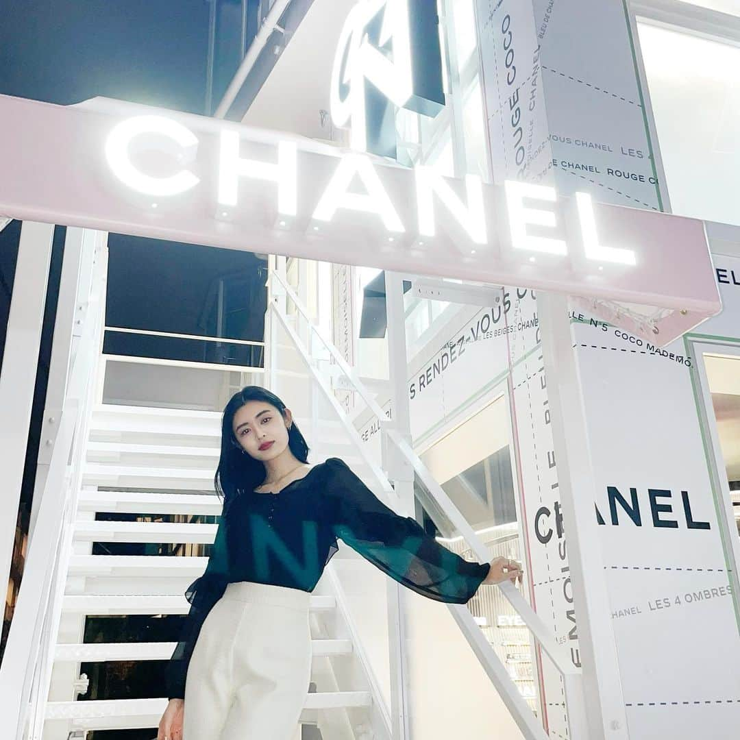 古畑星夏さんのインスタグラム写真 - (古畑星夏Instagram)「⠀ @chanel.beauty   今日のインスタライブ普通に私が楽しんでしまった🥺💓💓  本当に本当に可愛かった💓💓💓  #chanelmakeup#chanelbeauty」4月5日 22時22分 - starandsummer