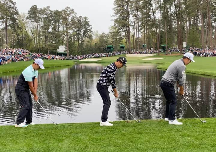 ケビン・ナのインスタグラム：「skippers @themasters  #masters」