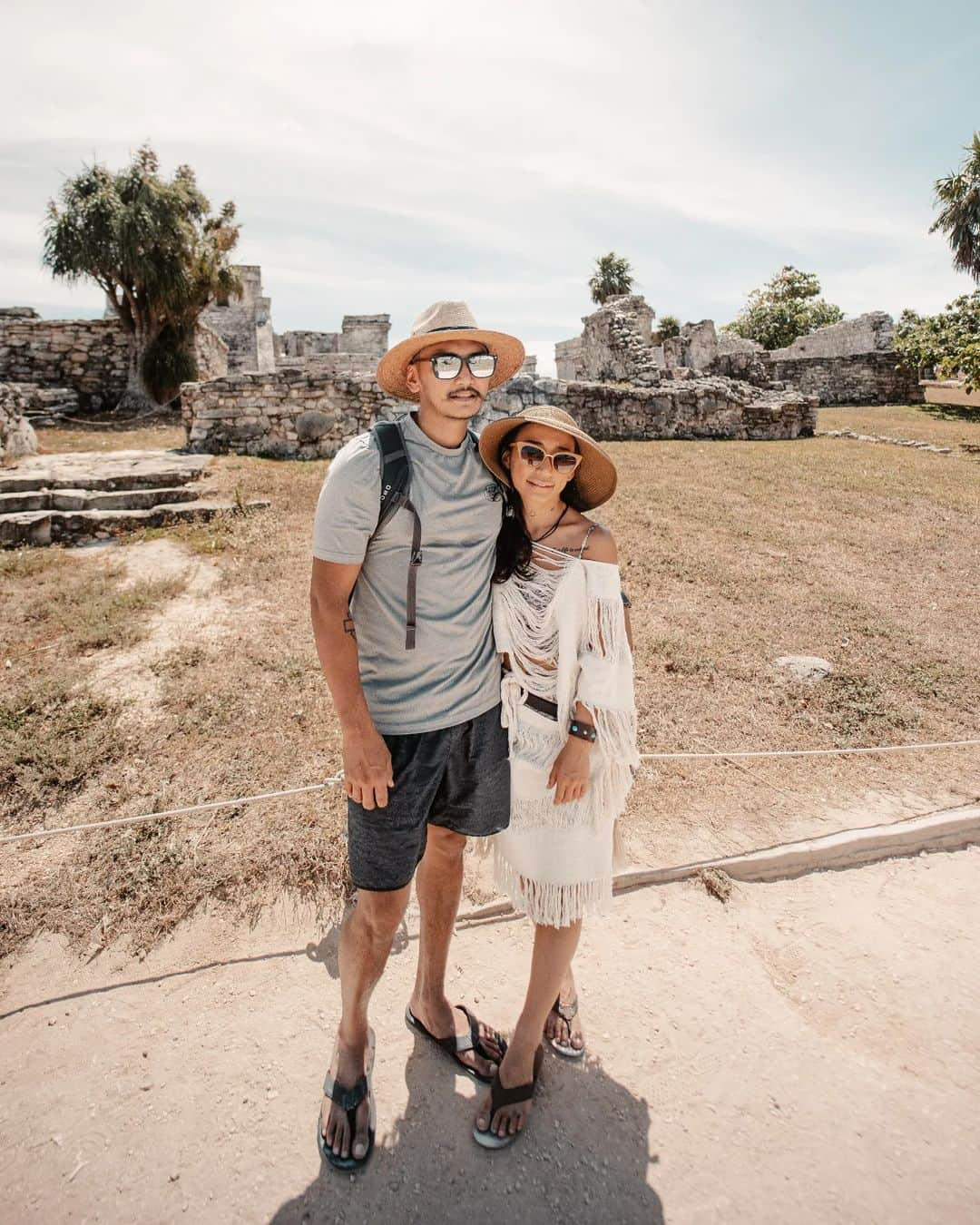 立花亜野芽のインスタグラム：「The best travel partner 👫」