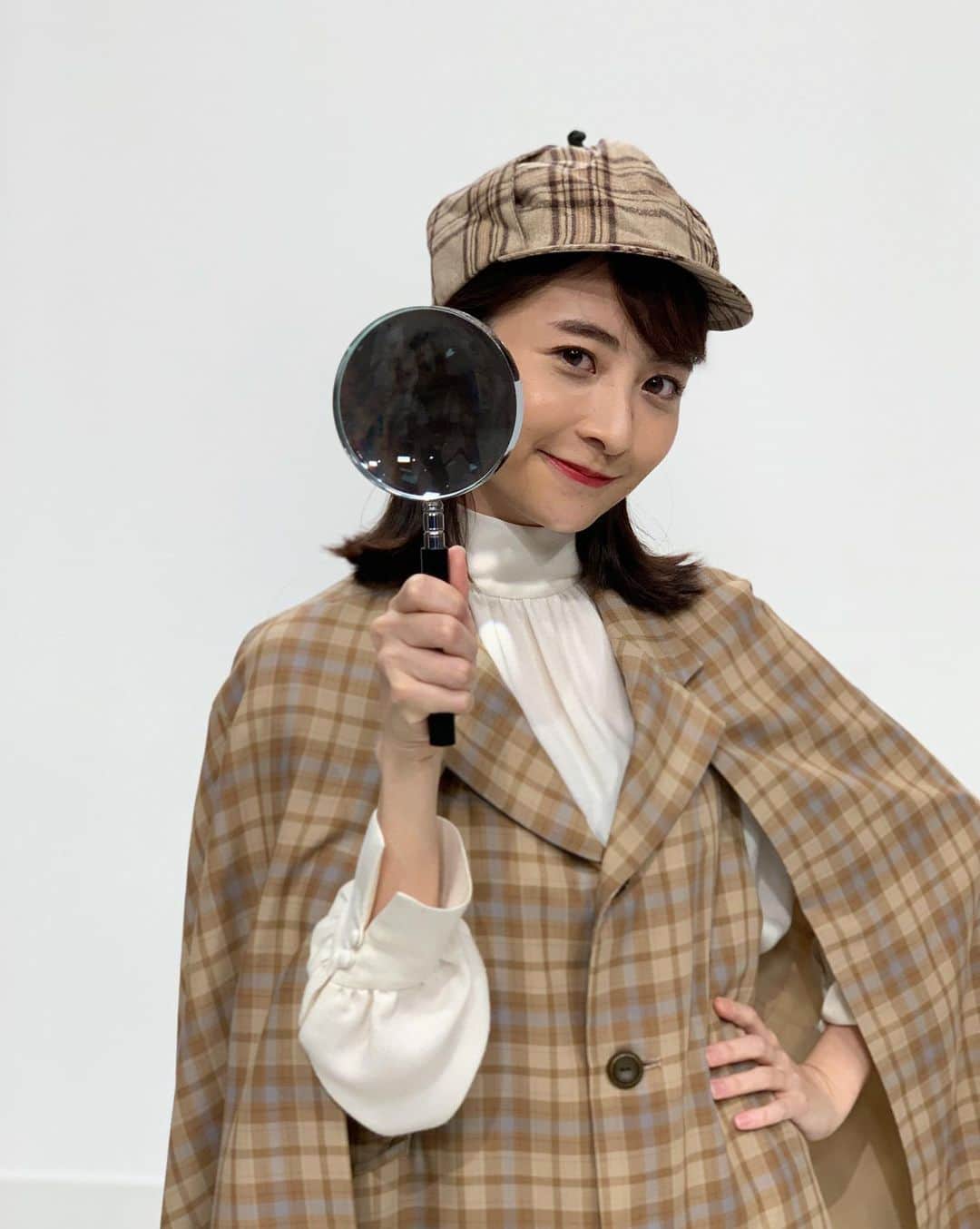 日比麻音子さんのインスタグラム写真 - (日比麻音子Instagram)「数ある衣装の中で、 これは特にお気に入り🔎  謎解きスペシャルの番宣でした💁‍♀️  #fromTBS #💁‍♀️」4月2日 9時06分 - hibi_maoko