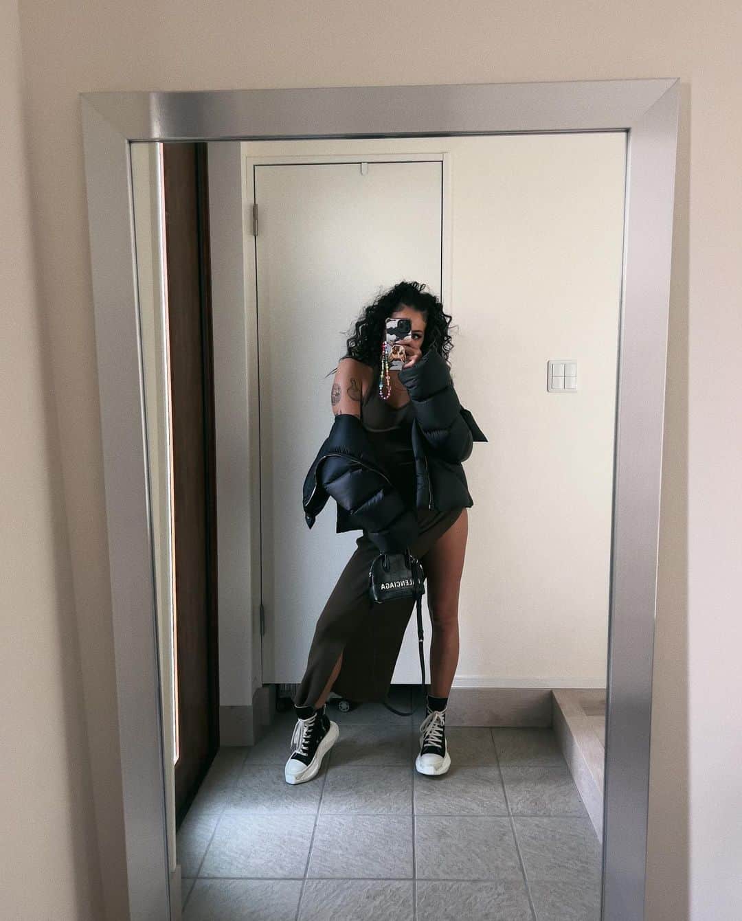 Minamiのインスタグラム：「🐩🐩🐩🖤」