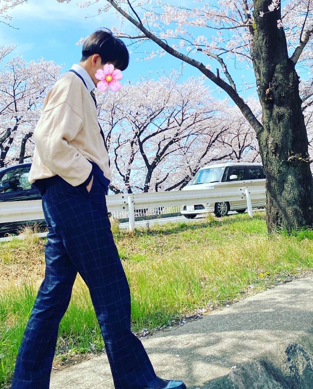 大木遥翔さんのインスタグラム写真 - (大木遥翔Instagram)「花見してきたよーん」4月2日 14時33分 - o_h_410