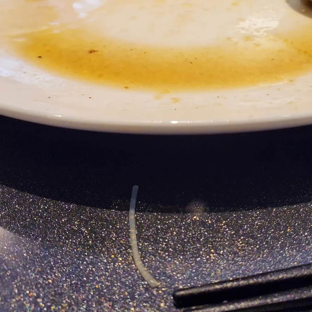 山本崇史さんのインスタグラム写真 - (山本崇史Instagram)「我が最大のスキル😃  残さずキレイに食べる！  しらたきが1本残ったか... まだまだやな。  #皿洗い楽 #しらたき」4月2日 15時12分 - tkcnophoto
