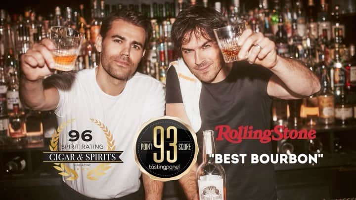 ポール・ウェズレイのインスタグラム：「Great way to start the weekend. Thank you @cigarspiritsmag @rollingstone @tastingpanel  Cheers 🥃」