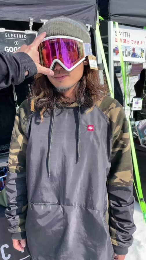hoshinofumikaのインスタグラム：「来季のELECTRICをしゅーさんとご紹介💜⚡️ 新しいモデルや変わったところ チェックしてね✔︎😎❤️  イケてるー！🔥  @electric_japan 🕶 @shustagram 😎 @ryotateno 😎 @yutahts 😎」