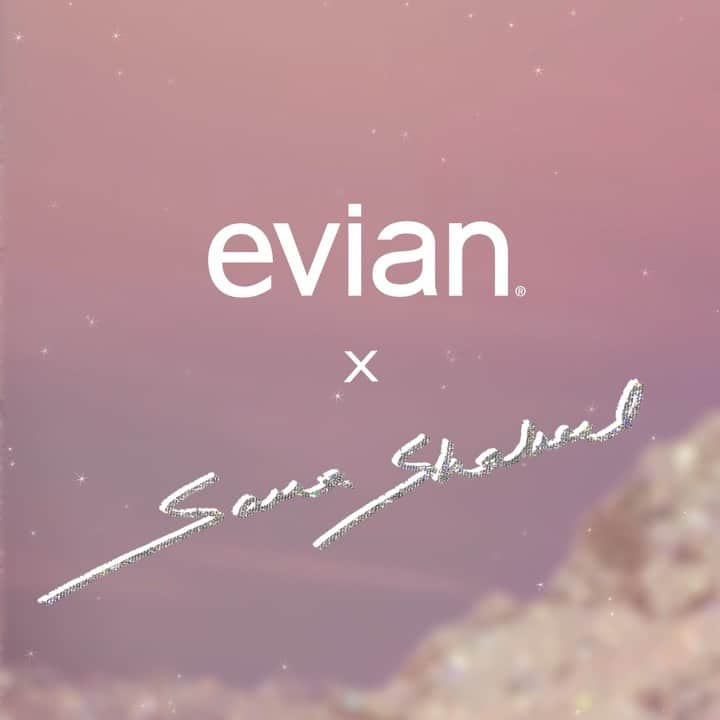 evianのインスタグラム