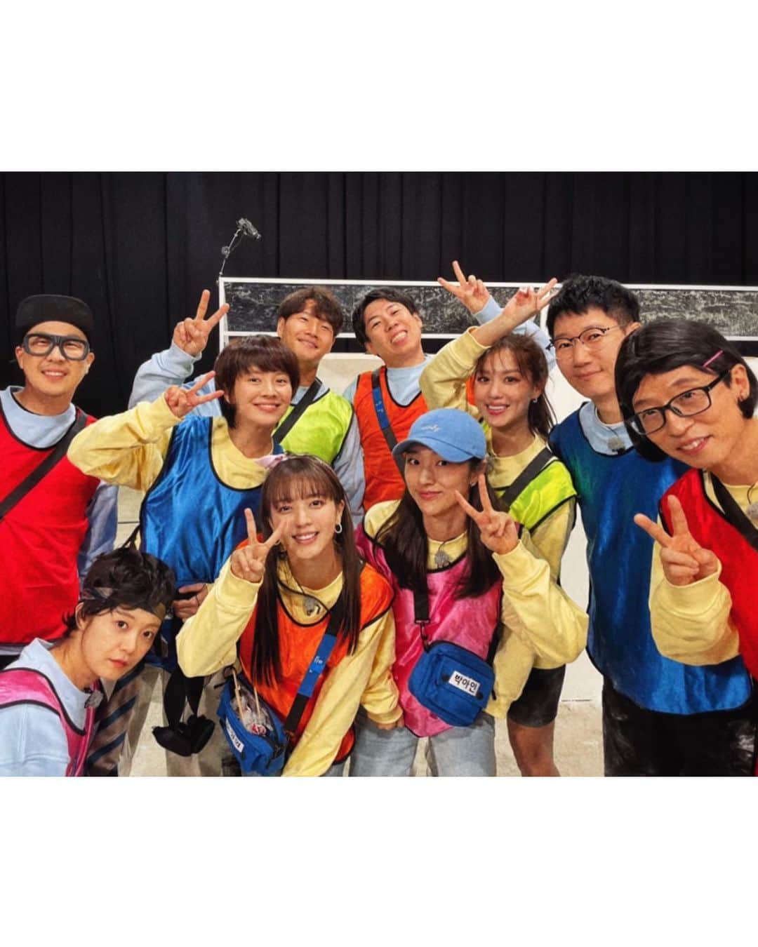 キム・ヒジョンのインスタグラム：「Runninruninnnnn🏃‍♀️🔥🔥🔥@sbs_runningman_sbs」